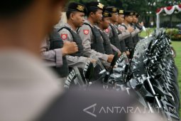 Gelar Pasukan Pengamanan Pilkades Serenta