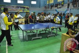 Gubsu Buka Kejuaraan Tenis Meja Antar Pelajar Se-Sumut