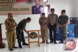Kodim Paser Canangkan Desa Bersih Narkoba