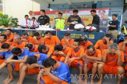 Pengungkapan Kasus 2016 di Kediri Naik 1,7 Persen