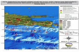 BMKG: Jatim Diguncang 399 Gempa Bumi Selama 2016