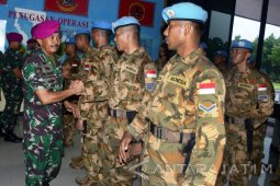 Komandan Brigif-1 Marinir Terima Satgas Lebanon
