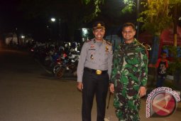 TNI - Polri Amankan Malam Tahun Baru Bersama