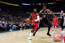 Hawks atasi Spurs 114-112 lewat "overtime"