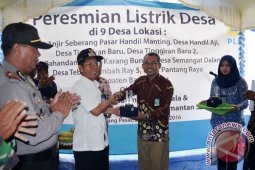 PERESMIAN JARINGAN LISTRIK DESA