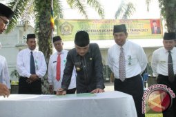 Bupati Asahan Irup HAB Kementrian Agama ke 71