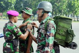 Brigif-1 Marinir Gelar LDD Senjata Mesin Ringan