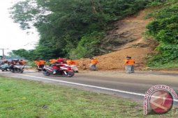 Longsor di Padangsidimpuan Akibat Curah Hujan