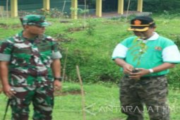 Perhutani-Kodim Situbondo Hijaukan Bekas Asrama Yonif 514