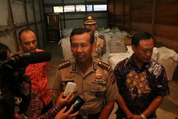 Polda Kalbar Amankan 45 Karung Berisi Lelong Asal Malaysia