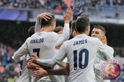 Real Madrid bertahan di puncak klasemen Liga Spanyol