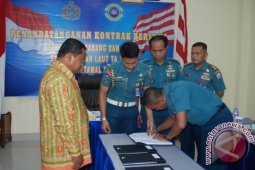 Lantamal Pontianak Teleconference Kontrak Kolektif Pengadaan 2017