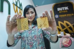 Pelemahan Ekuitas AS Dorong Emas Berjangka Naik Tipis