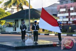 Kasdam Pattimura Pimpin Upacara 17-an