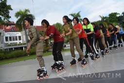 Latihan Bersama Sepatu Roda