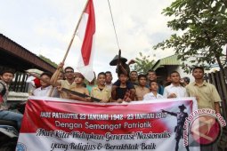 Warga Gelar Pawai Peringati Hari Patriotik Gorontalo