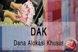 Realisasi Serapan DAK Kabupaten/Kota di Provinsi Kepulauan Babel Rendah