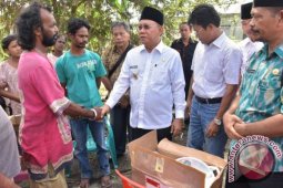 Pj.Walikota  Kunjungi Warga Korban Kebakaran