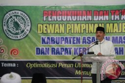 Bupati Asahan Hadiri Pengukuhan MUI