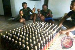 Pamtas RI-Malaysia Sita 191 Minuman Keras