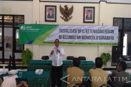BPJS Ketenagakaerjaan Rungkut Ajak Kecamatan Sosialisasikan Program (Video)