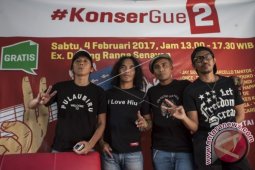 "Konser Gue 2" Ahok-Djarot Diramaikan Slank Cs