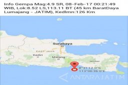 BPBD Lumajang: Tidak Ada Kerusakan Akibat Gempa Bumi