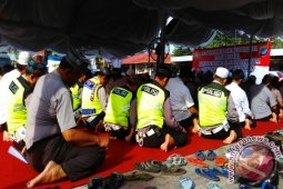 Polresta Banjarmasin Gelar Istigosah Ciptakan Rasa Aman  Dan Damai