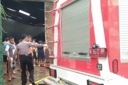 Polisi Selidiki Kebakaran Gudang Tembakau Sidoarjo
