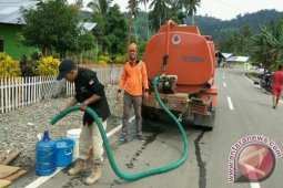 BPBD Gorontalo Utara Salurkan Air Bersih