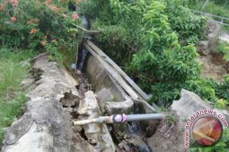 Irigasi Jebol, Warga Sedahan Khawatir Musim Tanam Terganggu