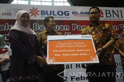 Penyaluran Bantuan Pangan Non Tunai