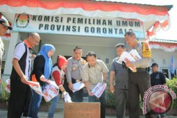 KPU Gorontalo Musnahkan 12.550 Surat Suara Rusak