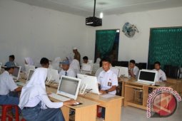Jelang UNBK, SMA Panyabungan Adakan Simulasi