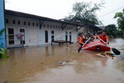 Sungai Ciujung-Ciberang Berstatus "Awas Bencana Banjir"