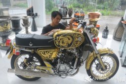 Kerajinan Kuningan Modifikasi Motor