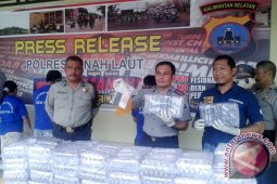 POLRES TANAH LAUT MENGAMANKAN OBAT JENIS CARNOPHEN