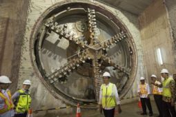 Presiden: Seluruh Terowongan MRT Sudah Tersambung