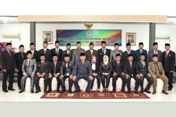 Anggota DPRD KKU Bacakan Ikrar Kesaktian Pancasila