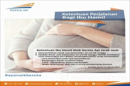 PT KAI Berlakukan Aturan Khusus Bagi Penumpang Ibu Hamil