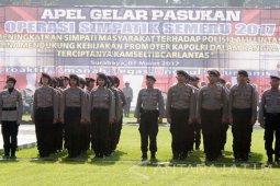 Apel Operasi Simpatik Semeru 2017