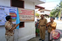 Menasah Tutong lauching pencatatan kelahiran berbasis gampong