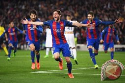 Liga Champions - Menang Dramatis, Barcelona Singkirkan PSG 6-1