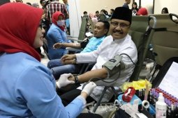 Wagub: Jatim Surplus Stok Darah Selama 2016