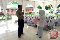 Polsek Tapin Selatan Sosialisasi Penerimaan Anggota Polri