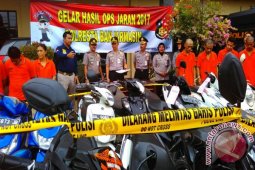 Polresta Banjarmasin Amankan 27 Unit Ranmor Dalam Operasi Jaran 2017