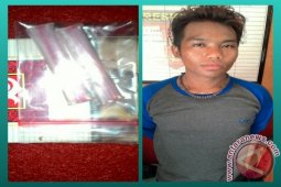 Polsekta Banjarmasin Selatan Tangkap Buruh Simpan Sabu