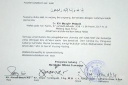 Bupati Sumenep: Hasyim Muzadi Mampu Internasionalkan NU