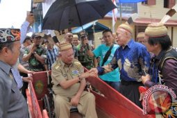 Gubernur Kaltim Pantau Pembangunan Infrastruktur Perbatasan
