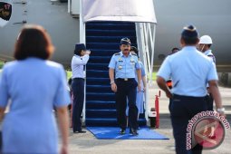 Kunker Kasau di Lanud Supadio